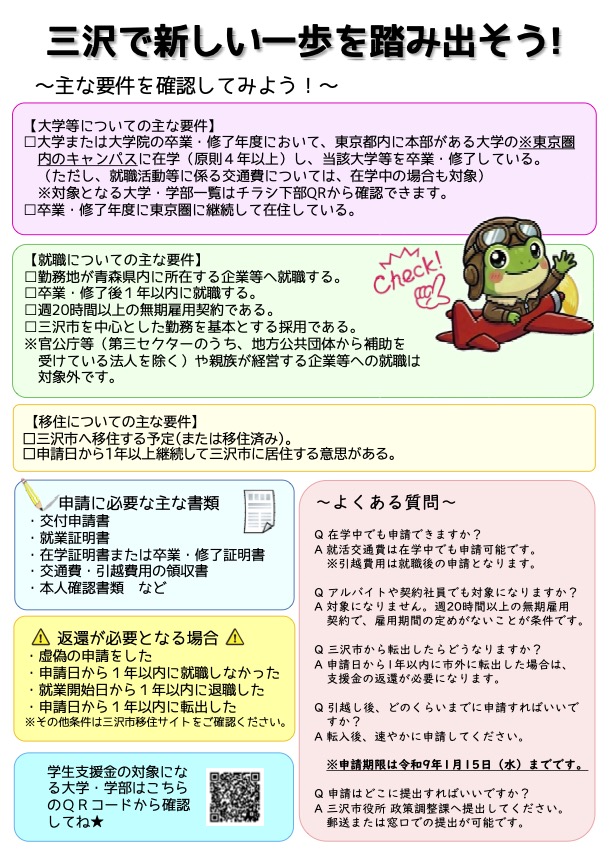 地方就職学生支援金
